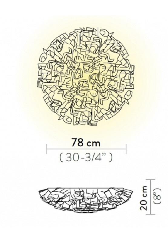 veli-aurea-slamp-lampada-da-soffittoparete - Copia
